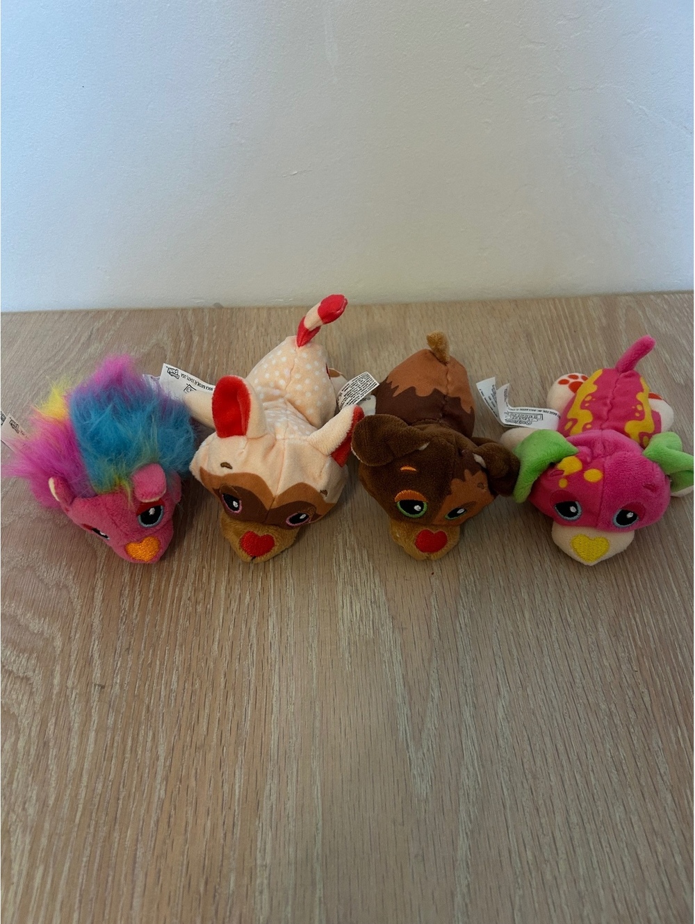 Cutetitos Taste Budditos Plush Lot of 4 Basic Fun 2021 Mini Stuffed Animals